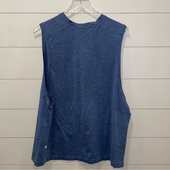 Lululemon Athletica Blue Sleeveless Metal Vent Technology Top Mens Size XXL - Picture 4 of 4